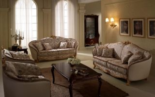Стиль классицизм в гостиной: оформление на века