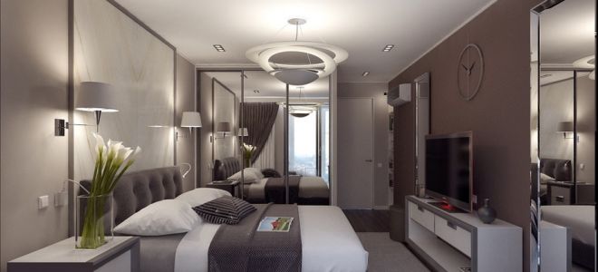 Сочетание коричневого цвета в интерьере