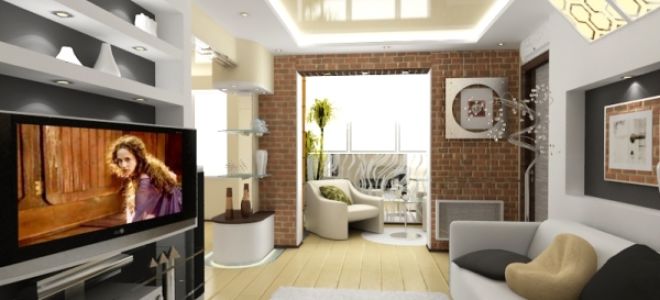 Гостиная хай-тек – избавьтесь от лишнего