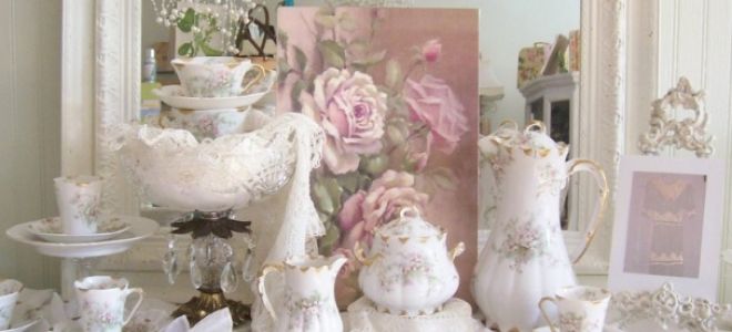 Кухня-столовая shabby chic: домик доброй волшебницы