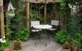 Особенности ландшафта малого сада