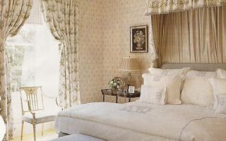 Английский стиль: спальня аристократа