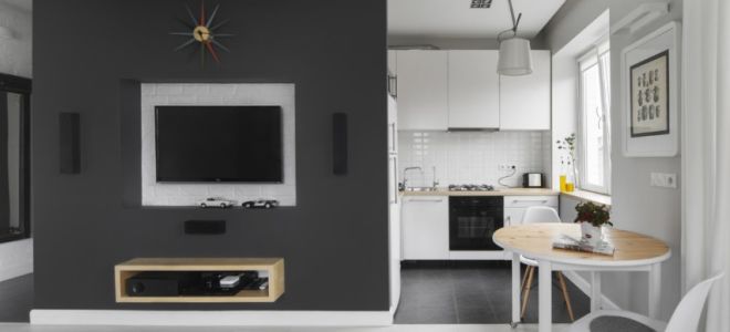 Дизайн однокомнатной квартиры 30 кв. м. 5 фото-проектов