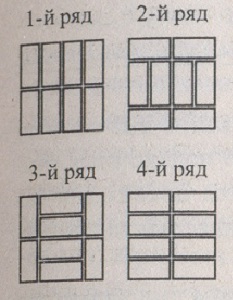 Кладка столбов из кирпича