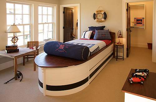 Подвесная кровать у моряков