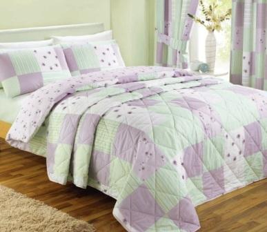 Сочетание сиреневого с зеленым