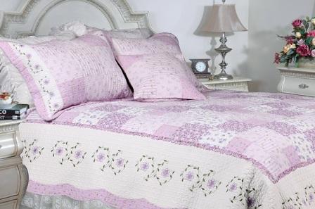 сочетание сиреневого с белым