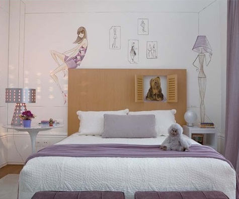 современная спальня